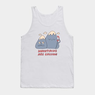 Mountains Are Calling Tank Top